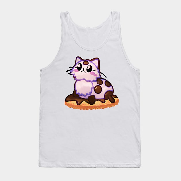 Cookie cat Tank Top by Meowsiful